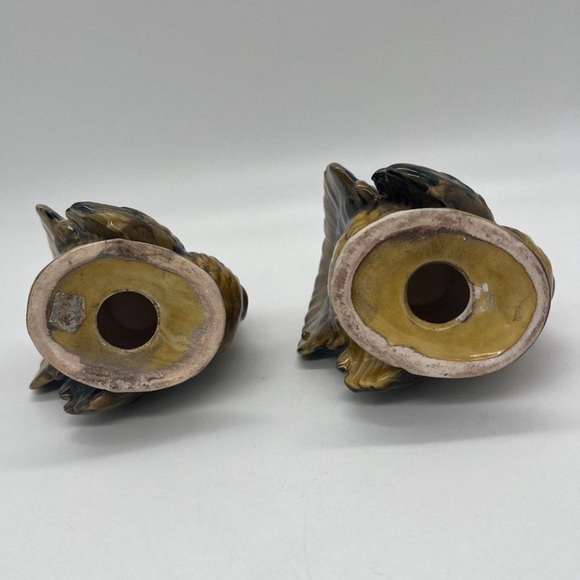 Vintage Napcoware Turkey Candle Holder Covered Dish Set Thanksgiving Table Decor - Picture 6 of 16